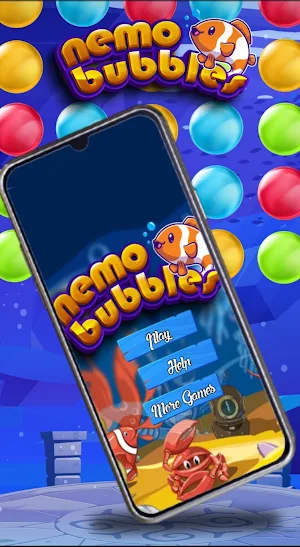 NEMO Bubble Shooter Screenshot 1