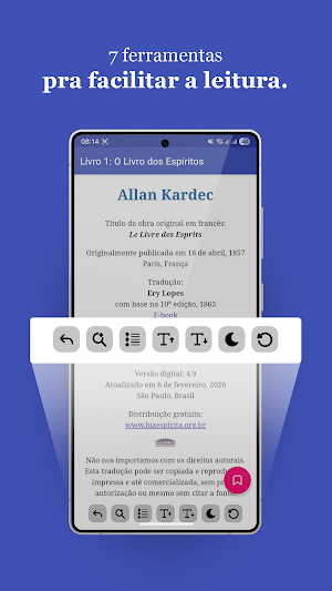 Livros Espíritas de KARDEC, A. Screenshot 1