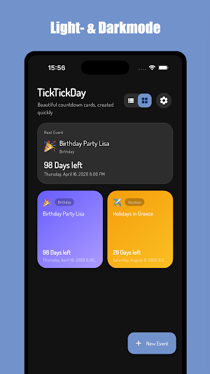 TickTickDay - Countdown Screenshot 3