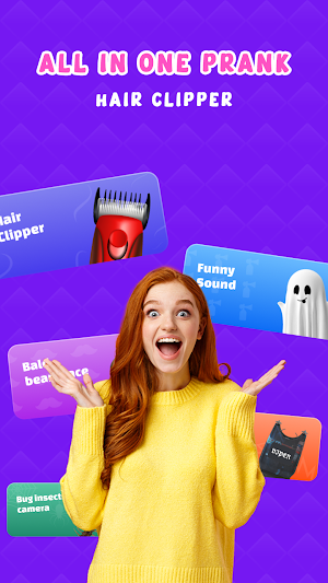 Hair Clipper Prank: Fun Sounds Screenshot 0