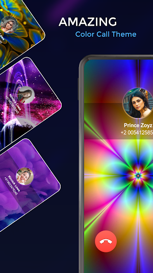 Color Call - Color Call Screen, Color Phone Flash Screenshot 2