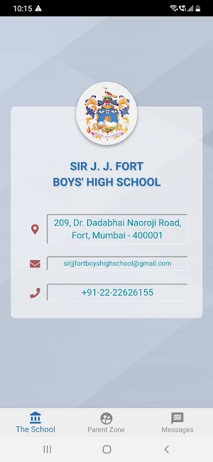 Sir J J Fort Boys' High School Mumbai Screenshot 0