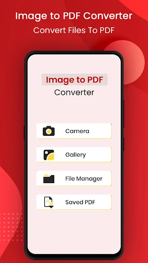 Image to PDF converter Screenshot 0