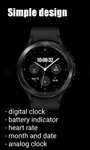 Tama15 Analog Watch Face Screenshot 3