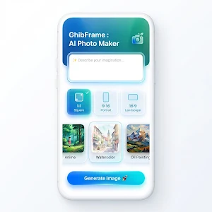 GhibFrame: AI Photo Maker Screenshot 0