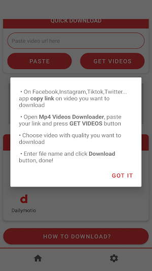 Mp4 Videos Downloader Screenshot 2