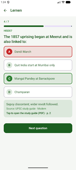 UPSC IAS Prelims Prep 2026 Screenshot 1