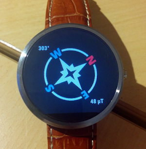 Compass For Wear OS (Android Wear) Screenshot 2