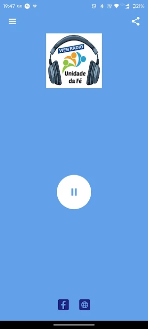 Rádio Unidade da Fé Screenshot 0
