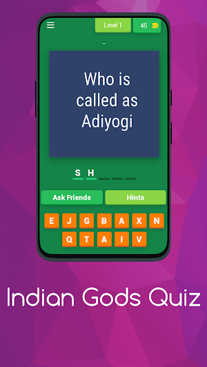 Indian Gods Quiz Screenshot 2