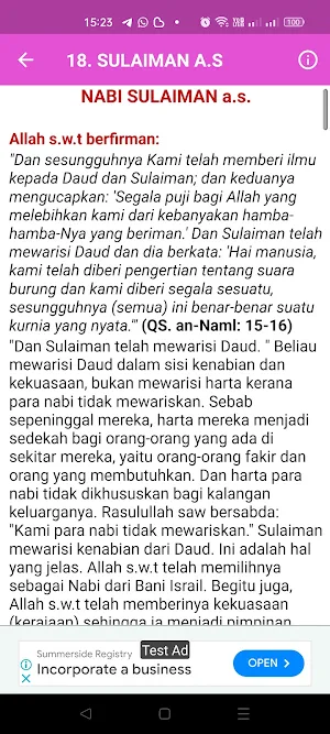 Kisah Mukjizat 25 Nabi & Rasul Screenshot 2