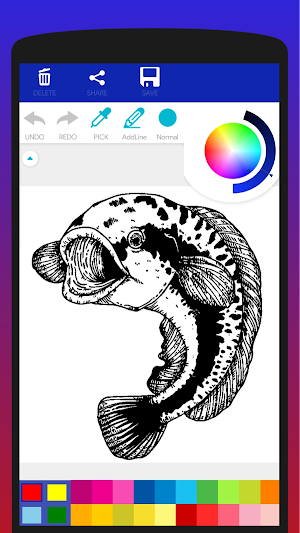 Snakehead Fish Coloring Book Screenshot 1