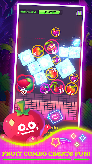 Physics Fruit Merge Screenshot 1