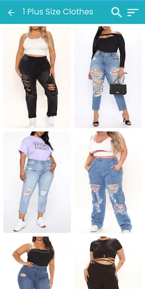 Plus Size Clothes Screenshot 1