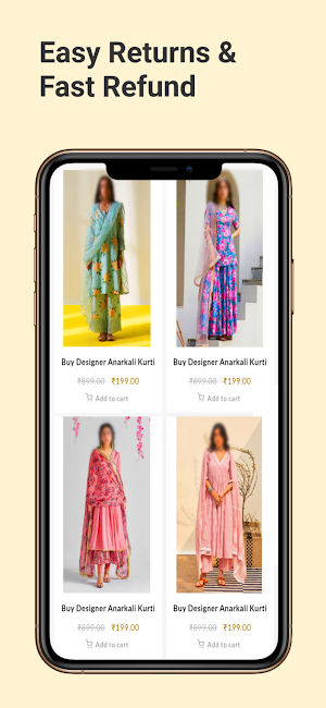 Anarkali Kurti Shopping App Screenshot 3