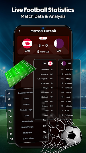 Football Live Scores & Stats Screenshot 2