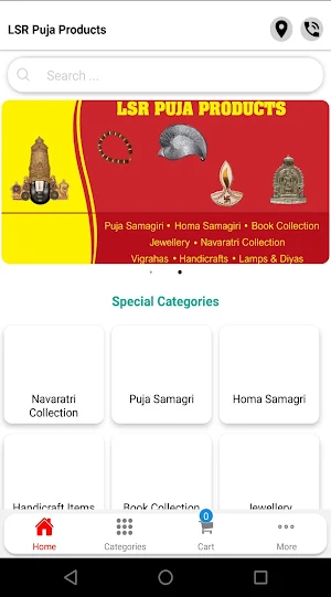 LSR Puja Products Screenshot 0