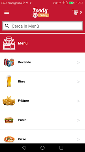 Foody Delivery Demo Screenshot 1