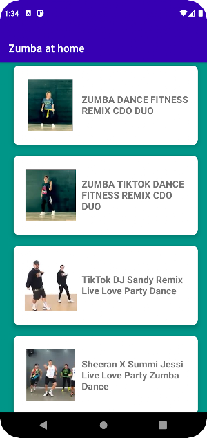Zumba at home Screenshot 1