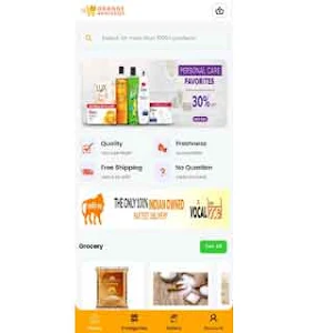 Orange Groceries Screenshot 1