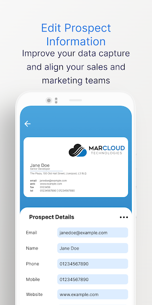 Pardot Prospect Scanner Screenshot 2