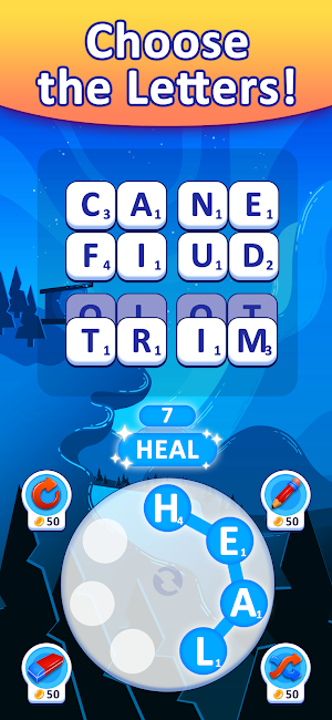 Word Links Tile Puzzle Screenshot 1