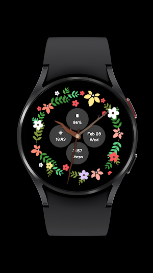 Flower Watch Face Screenshot 0