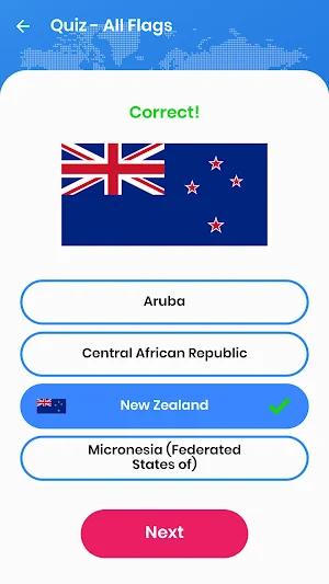 Flag Quiz Screenshot 2