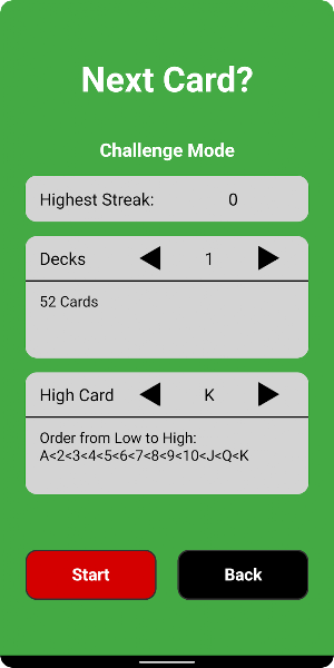 Next Card? Screenshot 3