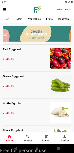 الاطعمة النقية Screenshot 1