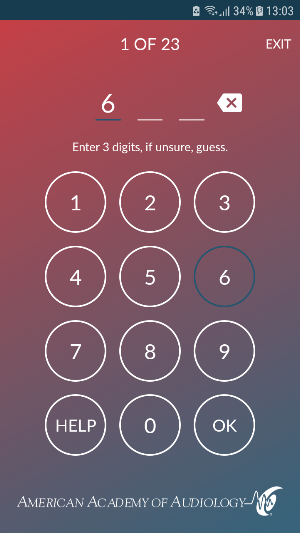 hearScreen USA - Hearing Screening App Screenshot 1