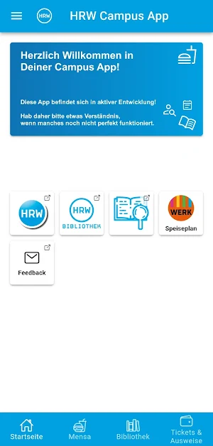 HRW CampusApp Screenshot 0