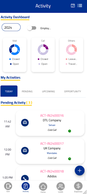 Dataspire Sales CRM Screenshot 1