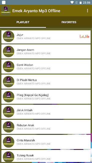 Emek Aryanto Mp3 Offline Screenshot 2
