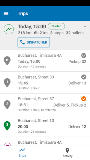 ORTEC Delivery Driver Screenshot 3