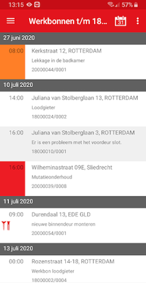 KRAAN Werkbon S&O Screenshot 0