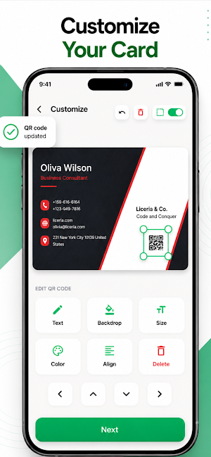 Business Card Maker Screenshot 2