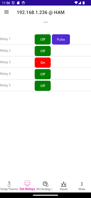 WebSwitch 1216H HAM App Screenshot 1