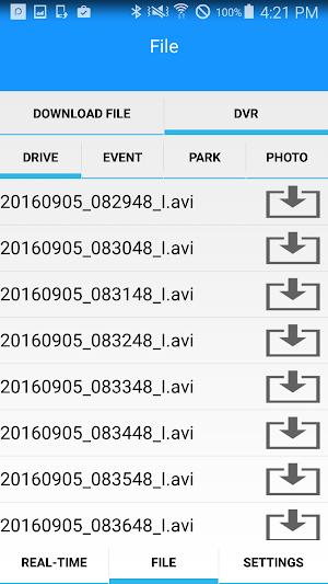 W-DVR Screenshot 3