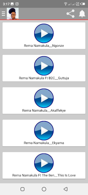Rema Namakula Songs Screenshot 2