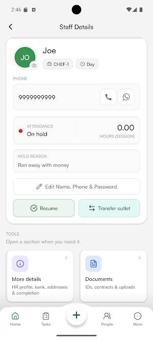 neoEngine – Staff Ops & SOP Screenshot 1