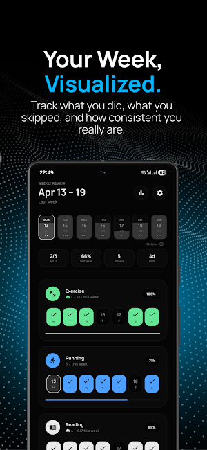 Markd - Daily Habit Tracker Screenshot 2