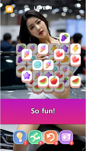 Sexy girl 3 title Match puzzle Screenshot 1