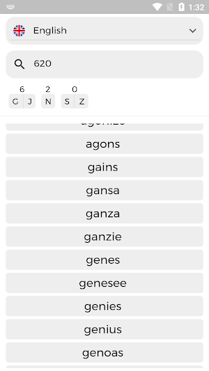 Major System: Word Generator Screenshot 0