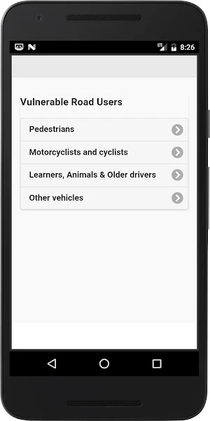 The Highway Code Namibia Screenshot 1