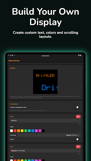 DriftLED Screenshot 1