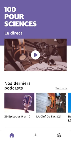 100 Pour Sciences Screenshot 0