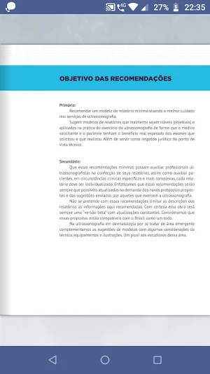 Diretrizes Laudos Ultrasson Screenshot 2