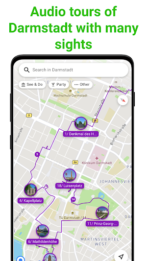 Darmstadt SmartGuide Screenshot 0