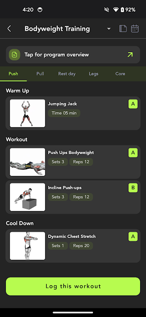 Mory Fitness Solutions Screenshot 1